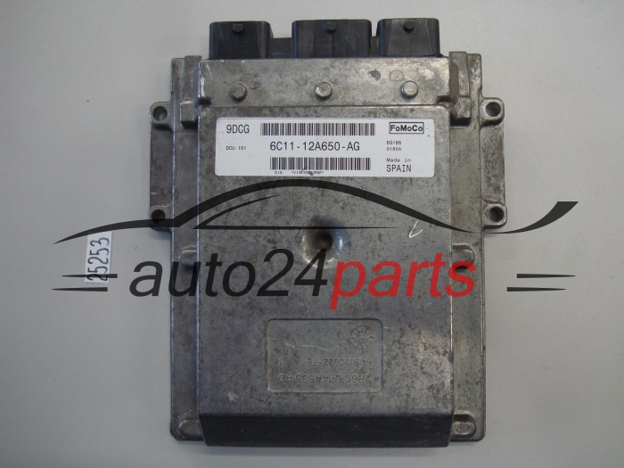 KOMPUTER STEROWNIK SILNIKA FORD TRANSIT 2.2 TDCI FoMoCo 6C11-12A650-AG, 6C1112A650AG, 9DCF