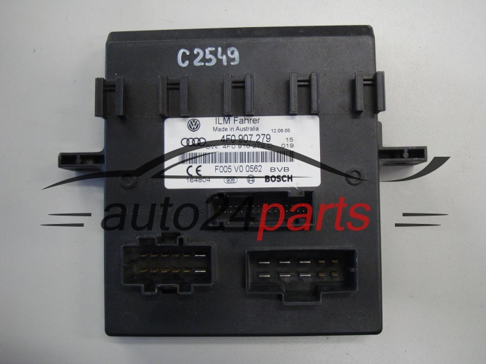 CENTRALKA MODUL STEROWNIK VOLKSWAGEN AUDI A6 4F0 907 279, 4F0907279, 4F0 910 279 D, 4F0910279D