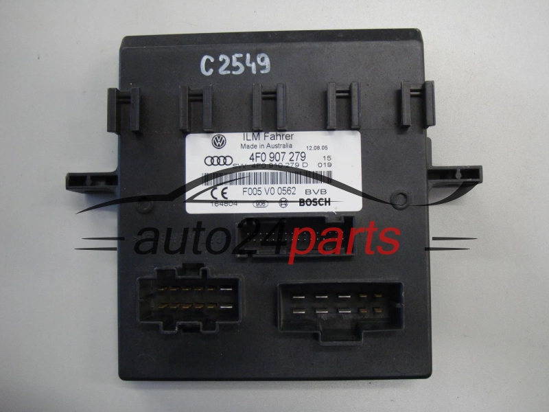 CENTRALKA MODUL STEROWNIK VOLKSWAGEN AUDI A6 4F0 907 279, 4F0907279, 4F0 910 279 D, 4F0910279D