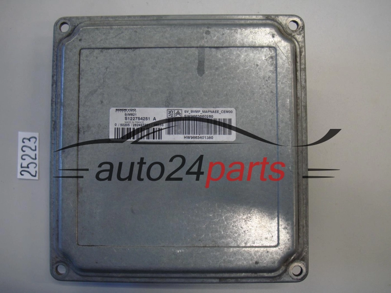 PEUGEOT S122754251 A, S122754251A, SIM821, 9663660280