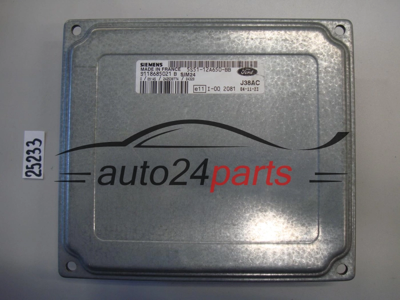 FORD S118685021 B, S118685021B, 5S51-12A650-BB, 5S5112A650BB, SIM24