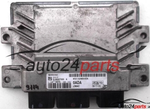 ECU CENTRALITA DE MOTOR FORD FIESTA 1.4, S180047025 A, S180047025A, 8V21-12A650-ADA, 8V2112A650ADA, 0ADA J38AC