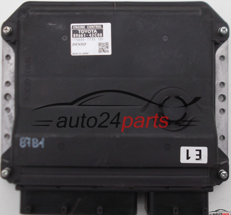 ECU ENGINE CONTROLLER TOYOTA RAV4 AVENSIS 2.2, 89661-42C00