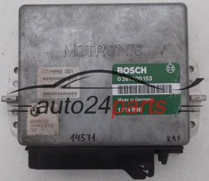 ECU ENGINE CONTROLLER BMW BOSCH 0 261 200 153, 0261200153, 1714998