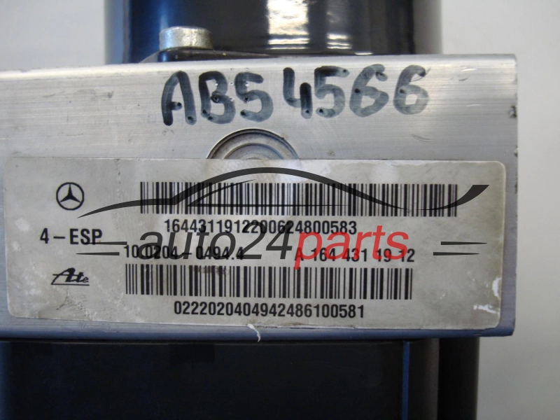 Bomba ABS y centralita MERCEDES BENZ A1644311912, A 164 431 19 12, A2515450832, 10.0925-1559.3, 10092515593