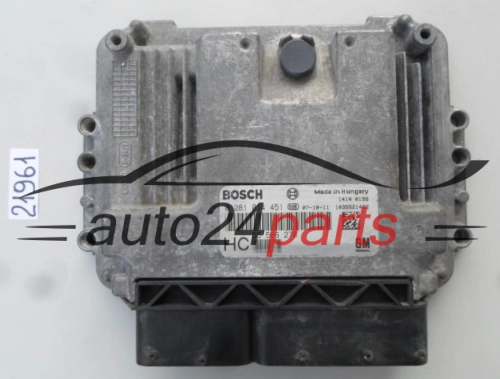 OPEL ASTRA VECTRA 1.9 CDTI BOSCH 0 281 014 451, 0281014451, GM 55 566 278 HC, 55566278HC, 55566278, 1039S21482