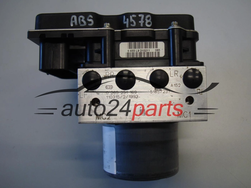 PEUGEOT FIAT BOSCH 0 265 251 169, 0265251169, 51857231, 0265951618