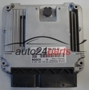 CENTRALINA DO MOTORE VW VOLKSWAGEN GOLF 1.4 TSI BOSCH 0 261 S02 238, 0261S02238, 03C 906 056 BG, 03C906056BG