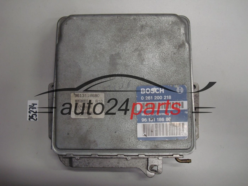 KOMPUTER STEROWNIK SILNIKA PEUGEOT 405 Mi16 2.0 BOSCH 0261200218, 0 261 200 218, 9613118680, 96 131 186 80