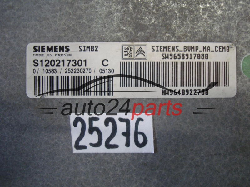 Sterownik skrzyni biegów Renault S120217301C 9658917080 – zdjęcie 2