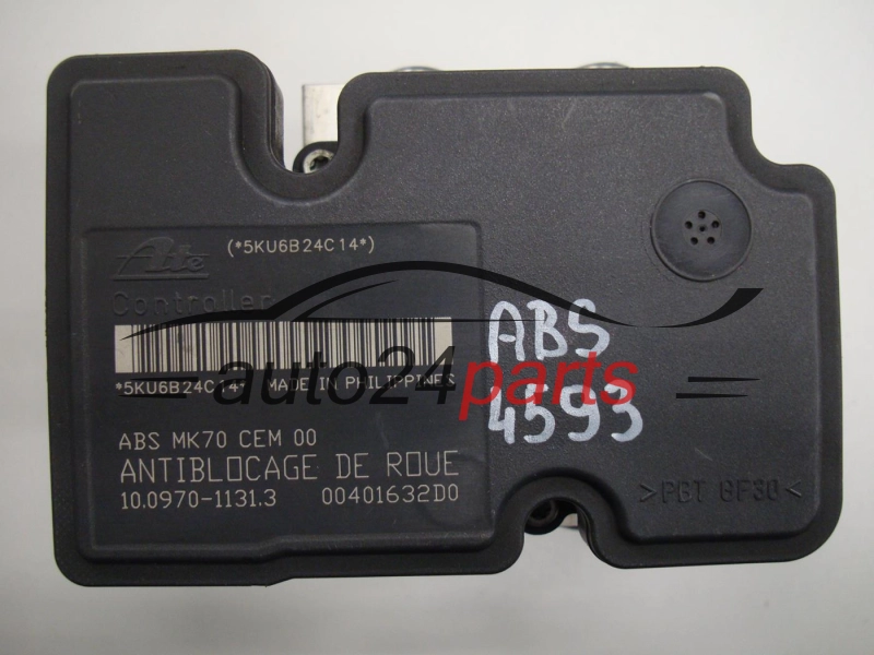 PEUGEOT 9661691580, 10.0207-0076.4, 10020700764, 10.0970-1131.3, 10097011313