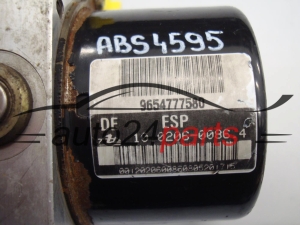 CITROEN 9654777580, 10.0960-1153.3, 10096011533