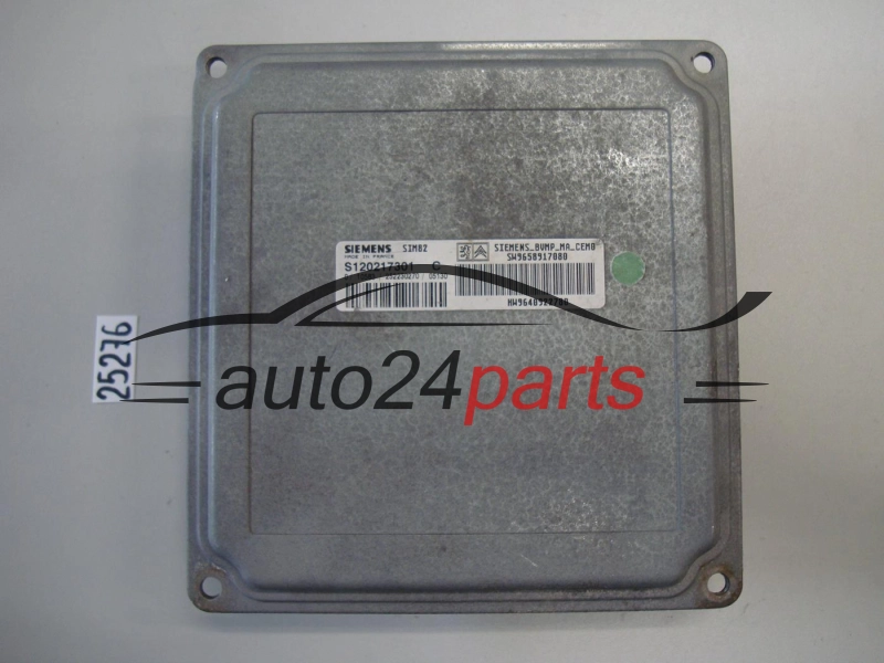 RENAULT S120217301C, SW9658917080, HW9640922780, 9658917080, 9640922780, SIM82