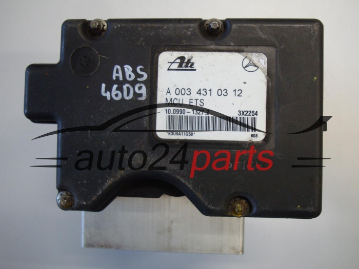 Bomba ABS y centralita MERCEDES CLK A 003 431 03 12, A0034310312, ATE 10.0204-0014.4, 10020400144, A 003 431 03 12, A0034310312, 10.0990-1327.2, 10099013272