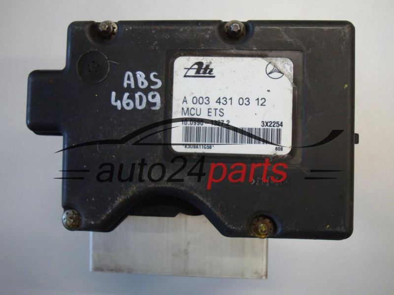 Αντλία αβς MERCEDES CLK A 003 431 03 12, A0034310312, ATE 10.0204-0014.4, 10020400144, A 003 431 03 12, A0034310312, 10.0990-1327.2, 10099013272