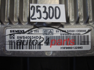 Sterownik silnika Citroen C5 2.7 HDI 5WS40534DT 9665164380 – zdjęcie 2