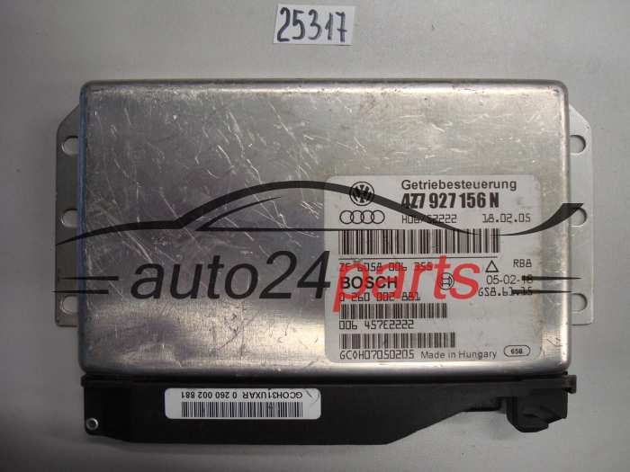 Sterownik skrzyni automatycznej Audi 0260002881 4Z7927156N