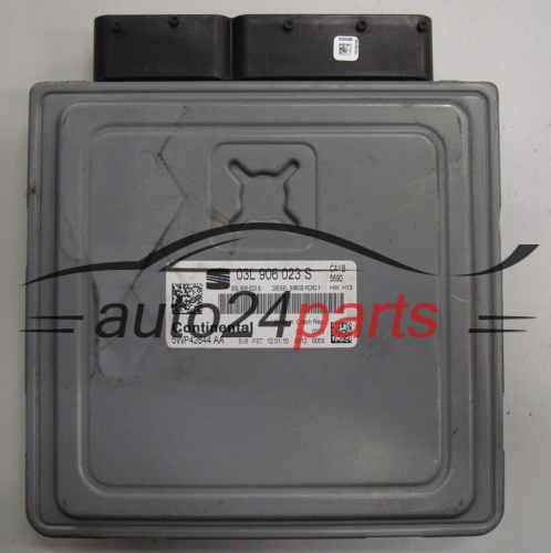 SEAT IBIZA 1.6 TDI 03L906023S, 03L 906 023 S, DIESEL SIMOS PCR2.1 CAYB 5690, CONTINENTAL 5WP42844 AA, 5WP42844AA