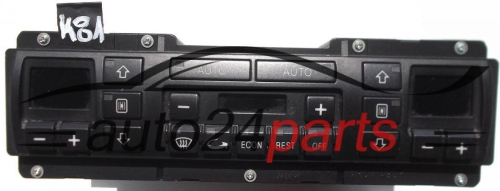 MANDO DE CALEFACCION AIRE ACONDICIONADO CLIMATRONIC AUDI A8 HELLA 5HB 007 155-01, 5HB00715501, 4D0 820 043 E, 4D0820043E 