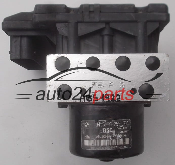 POMPE HYDRAULIQUE ET CALCULATEUR d'ABS BMW Z3 E46 34.51-6 753 598, 34516753598, ATE 10.0204-0299.4