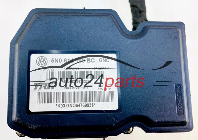 ABS Pumpe und steuergerat AUDI VOLKSWAGEN TRW 5N0 614 109 BC, 5N0614109BC