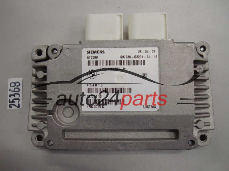 CENTRALKA STEROWNIK MODUŁ BMW SIEMENS ATC300 2710 7567803-01, 2710756780301, 756780301, S97238-Q3291-A1-19, S97238Q3291A119