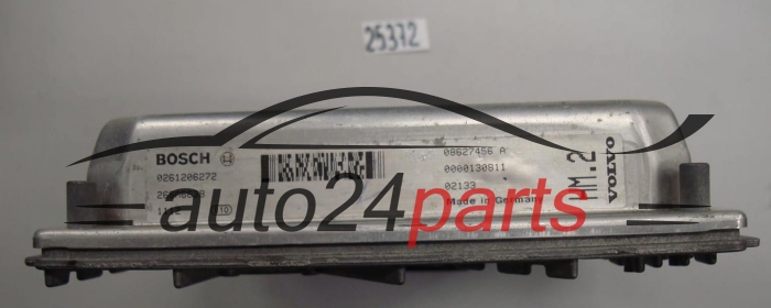 KOMPUTER STEROWNIK SILNIKA VOLVO S80 V70 2.0, BOSCH 0 261 206 272, 0261206272, 08627456 A, 08627456A, HM.2