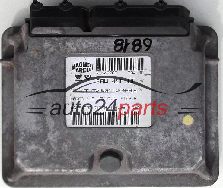 calculateur moteur pour fiat marea 1.6 16v