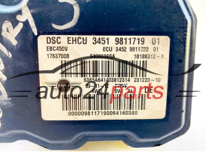 ABS POMPA ISTEROWNIK MINI COOPER 3451 9811719 01, 3451981171901, 3451 9811722 01, 3451981172201