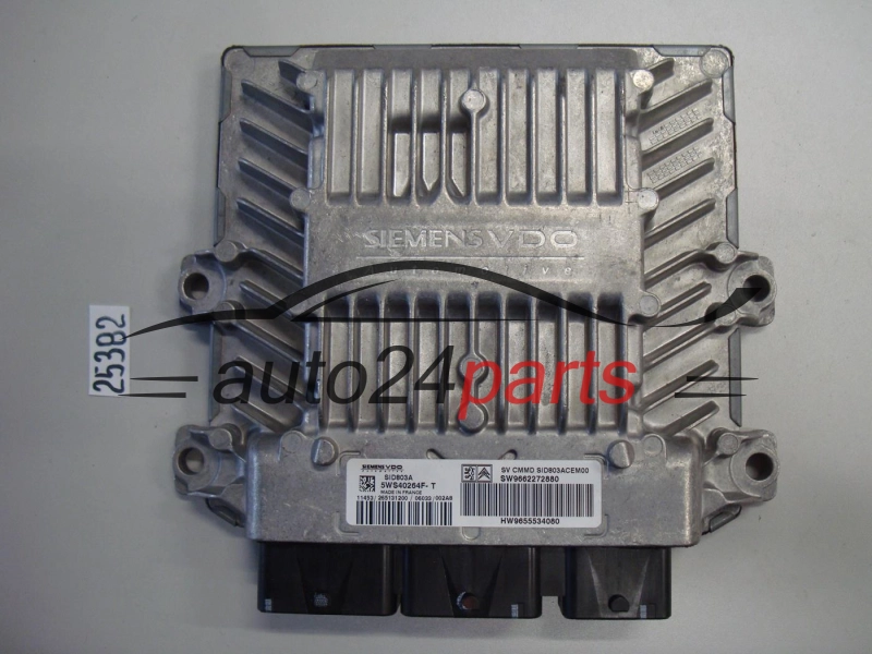 Sterownik silnika Peugeot 407 2.0 HDI 5WS40264FT SW9662272880