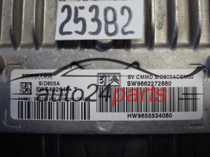 Sterownik silnika Peugeot 407 2.0 HDI 5WS40264FT SW9662272880 – zdjęcie 2