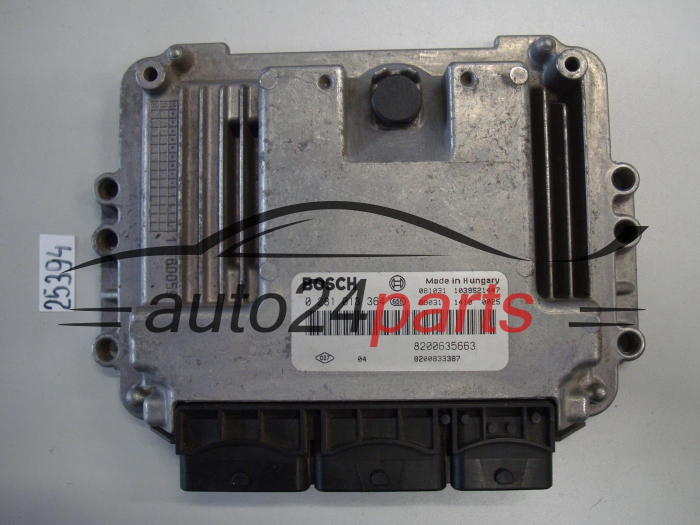 Sterownik silnika Renault Master Movano 2.5 DCI 0281013364 8200635663