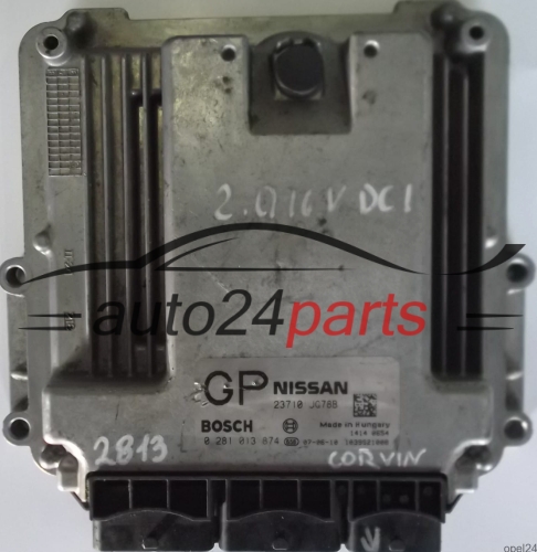  ECU ENGINE CONTROLLER NISSAN X-TRAIL 2.0 DCI BOSCH 0281013874