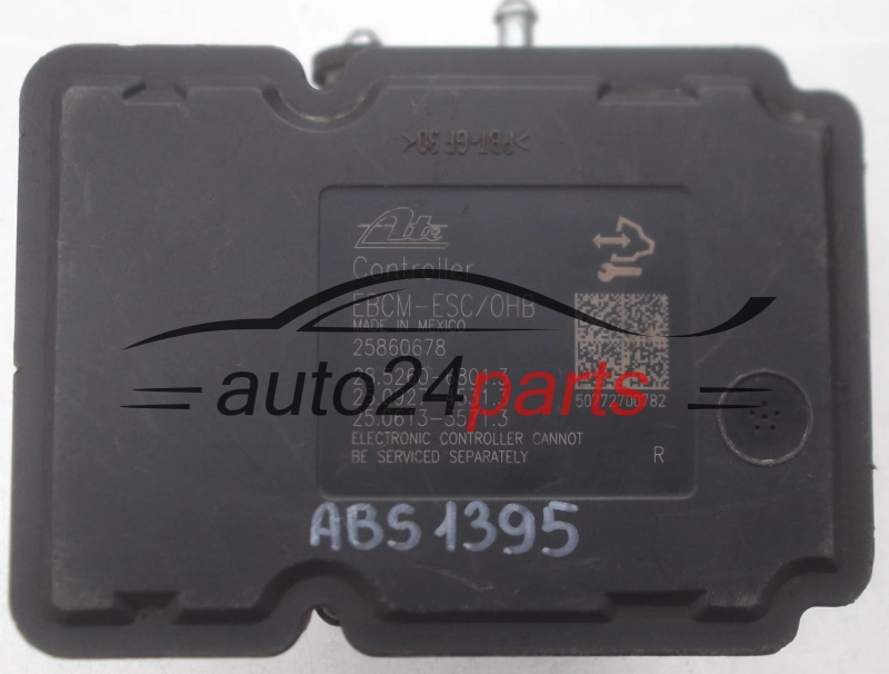 ABS POMPA I STEROWNIK OPEL ASTRA  25860678 ATE 28.5260-6801.3, 28526068013, 25.0927-4531.3, 25092745313, 25.0613-3571.3, 25061335713