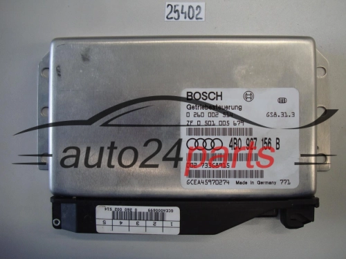 STEROWNIK SKRZYNI AUTOMATYCZNEJ AUDI A6 2.5 TDI 4B0927156B, 4B0 927 156 B, BOSCH 0260002514, 0 260 002 514, ZF 0501005679, 0 501 005 679