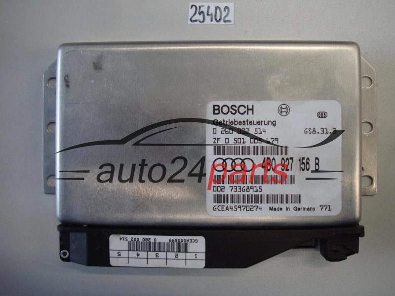 Sterownik skrzyni automatycznej Audi A6 Bosch 0260002514 0501005679