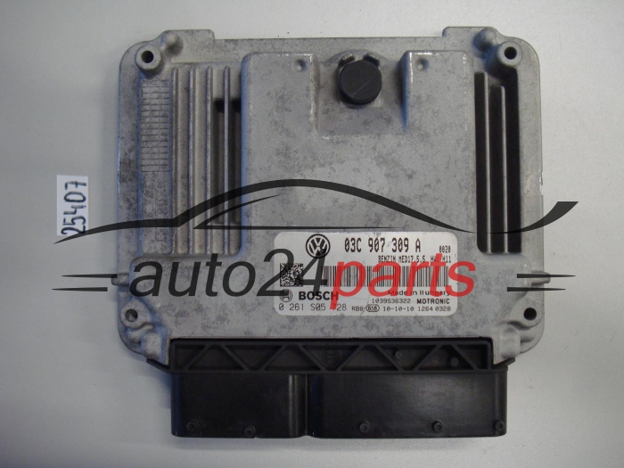 Sterownik silnika Volkswagen Golf 1.4 TSI 0261S05728 03C907309A