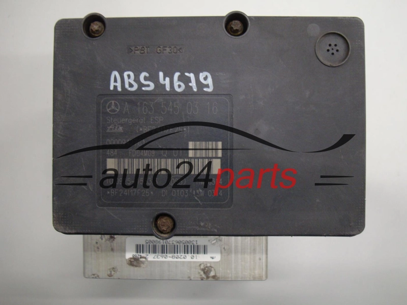 MERCEDES BENZ 10.0208-0604.3, 10020806043, A1635450316
