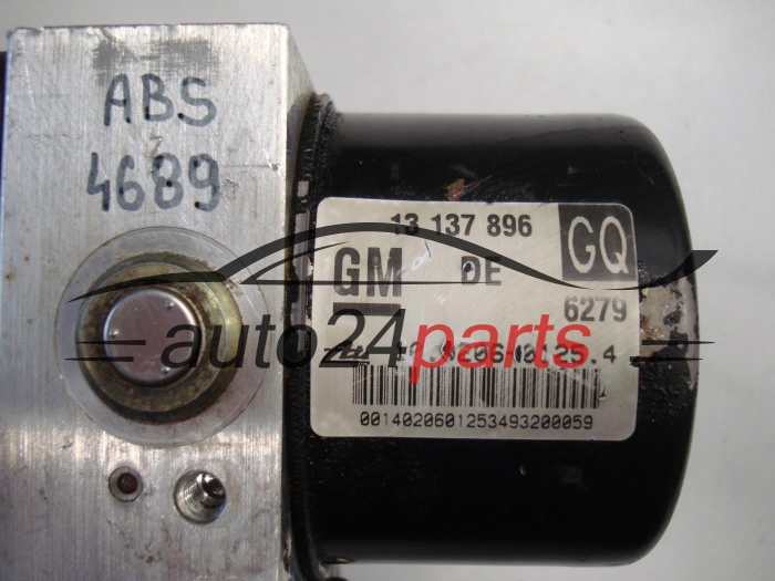 Pompa ABS i sterownik Opel Astra H Zafira B 13137896 10096005153 – zdjęcie 2