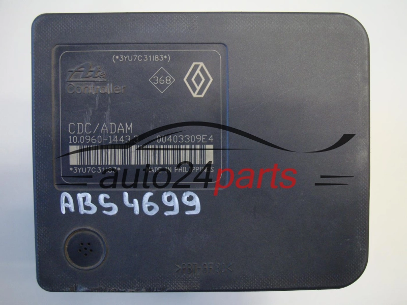 ABS POMPA I STEROWNIK RENAULT LAGUNA ESPACE P5CT2AAY7, ATE 10.0206-0323.4, 10020603234, 8200 426 953, 8200426953, 10.0960-1443.3, 10096014433