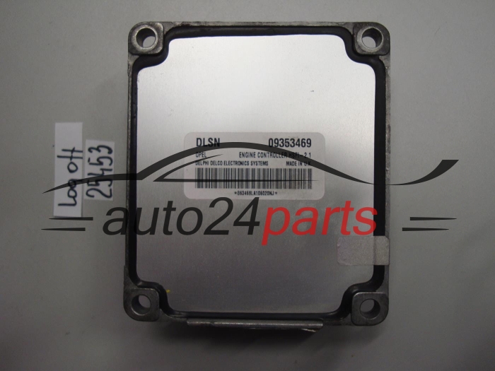 Sterownik silnika Opel Astra Corsa Vectra Zafira 1.4 Z14XE 1.6 Z16XE Z16SE 09353469DLSN HSFI21