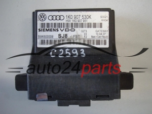 CENTRALKA MODUL STEROWNIK GATEWAY VOLKSWAGEN AUDI SIEMENS 5WK50000B 1K0907530K 1K0 907 530 K - C2593