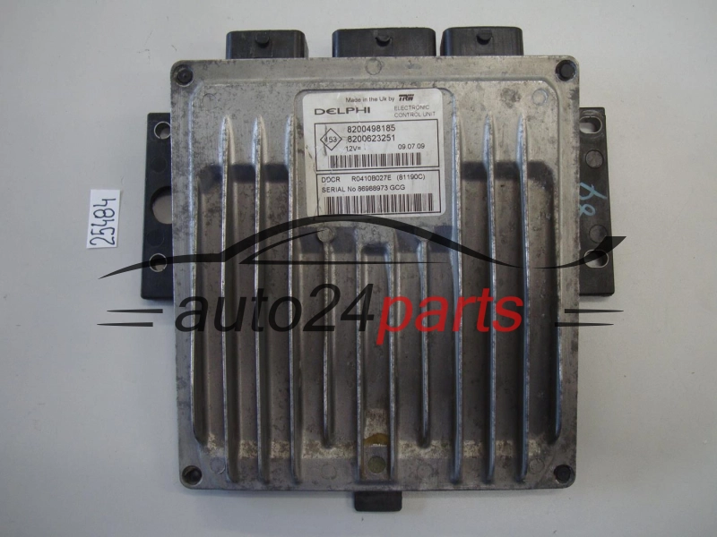 Sterownik silnika Renault Kangoo 1.5 DCI R0410B027E 8200498185