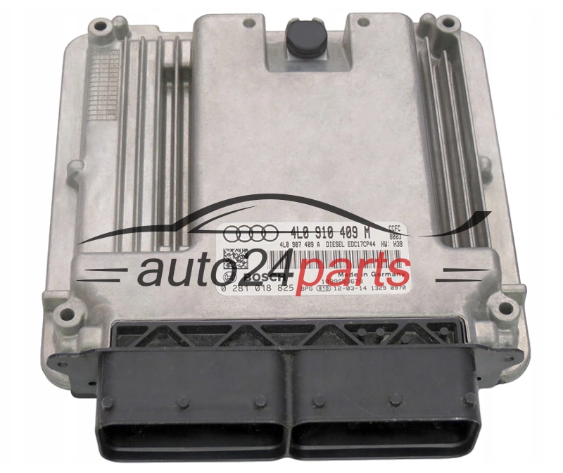 KOMPUTER STEROWNIK SILNIKA AUDI Q7 BOSCH 0 281 018 825, 0281018825, 4L0910409M, EDC17CP44