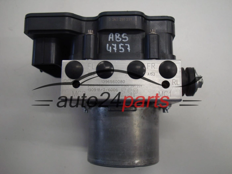 Pompa ABS i sterownik Fiat Ducato Boxer Jumper 1393843080 0265956519 – zdjęcie 2