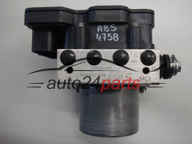 Pompa ABS i sterownik Fiat Ducato Boxer Jumper 1393843080 0265956519 – zdjęcie 4