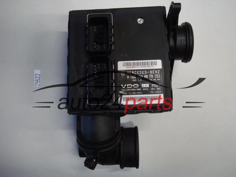 KOMPUTER STEROWNIK SILNIKA MERCEDES W168 VDO 412.250/004/005, 412250004005, A 166 150 08 79 (5), A1661500879