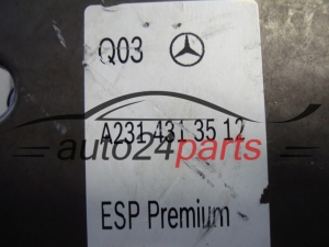 ABS Pumpe und steuergerat MERCEDES BENZ A2314313512, 0265242520, 0265956004