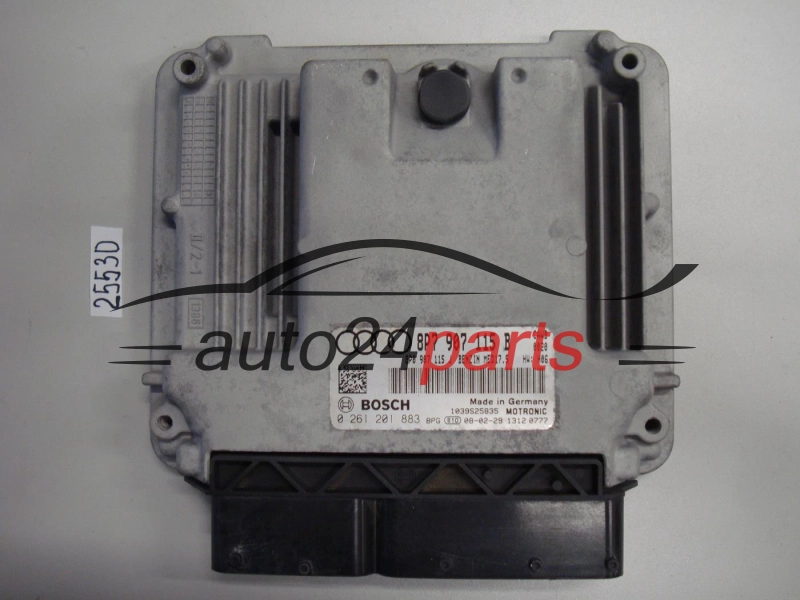 AUDI BOSCH 0 261 201 883, 0261201883, 8P7907115B, MED17.5