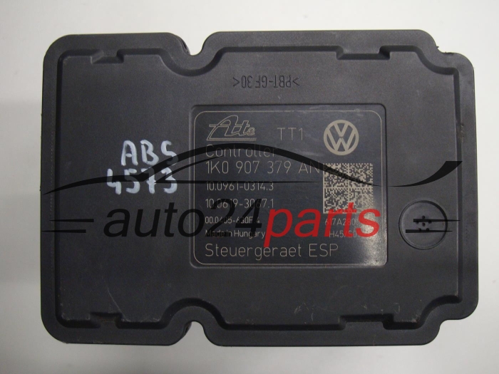 VOLKSWAGEN SEAT SKODA 1K0 614 517 BD, 1K0614517BD, ATE 10.0212-0220.4, 10021202204, 1K0 907 379 AN, 1K0907379AN